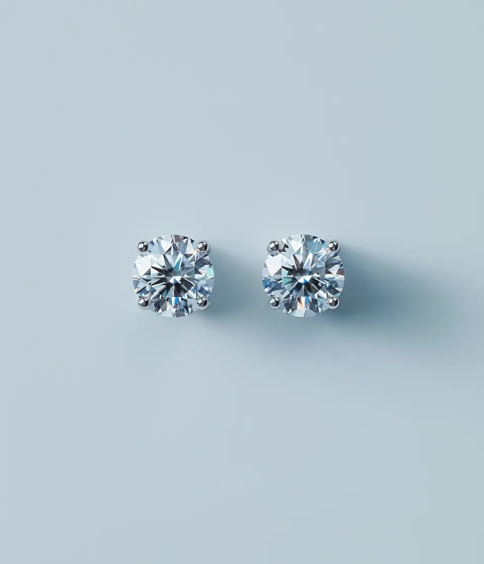 shop lab grown and natural earrings