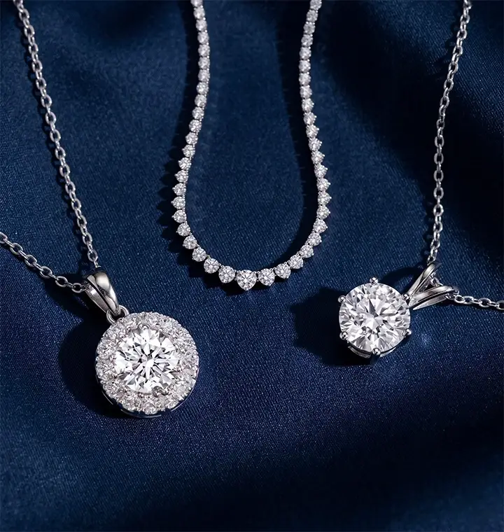 Diamond Jewelry Category: diamond necklaces and pendants