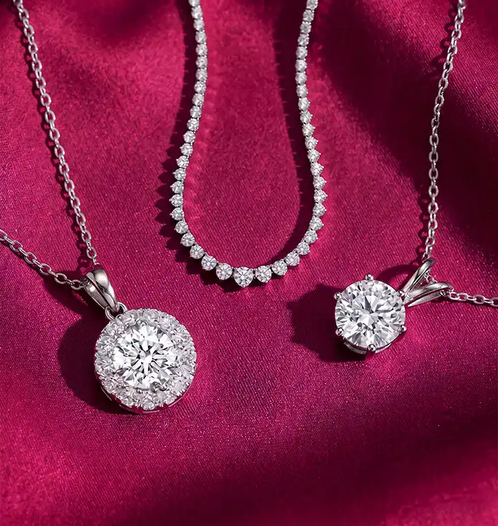 Diamond Jewelry Category: diamond necklaces and pendants