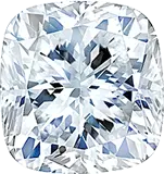 cushion shaped diamond ring on hand